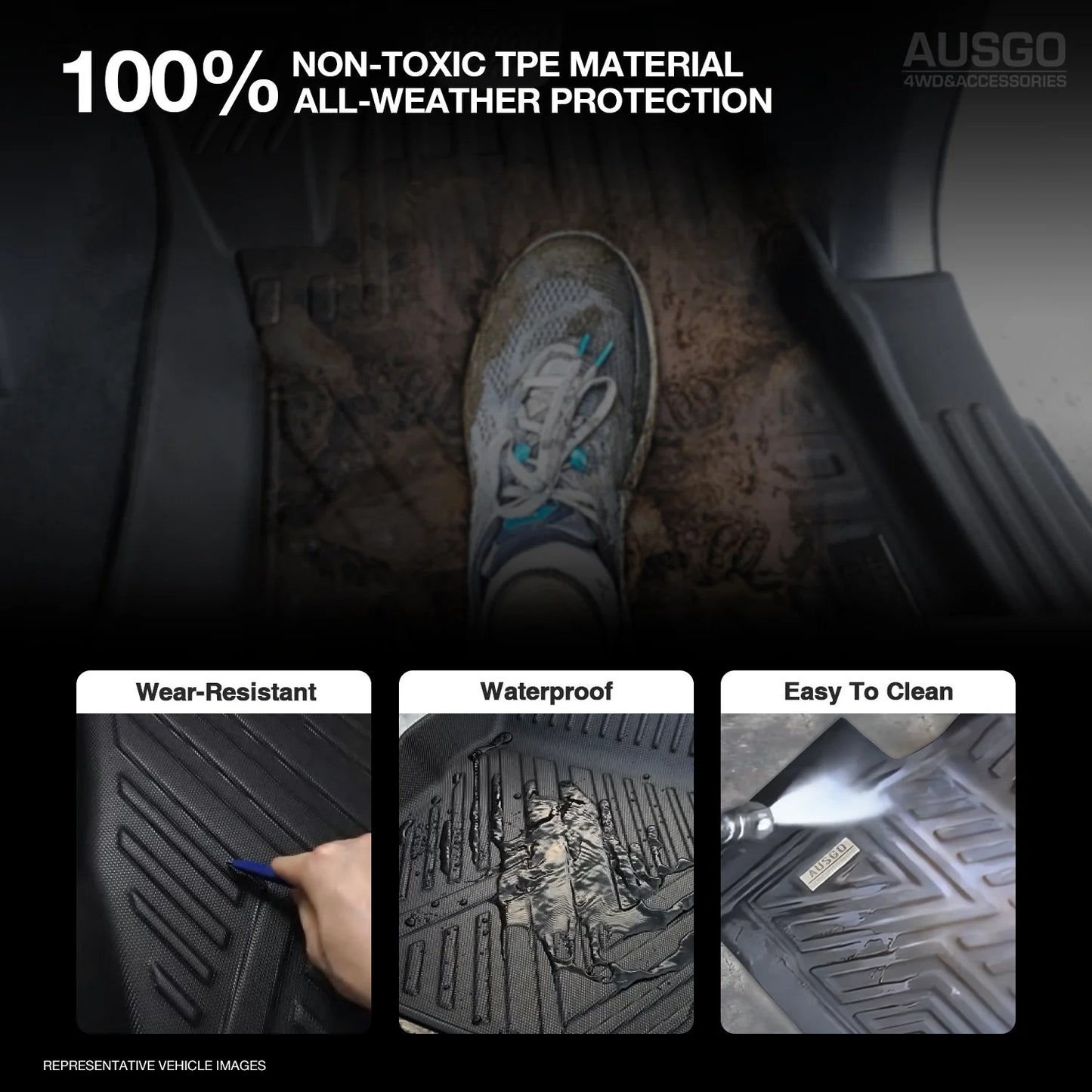 ATTO 3 - 5D Car Floor Mats for BYD ATTO 3 2022-Onwards