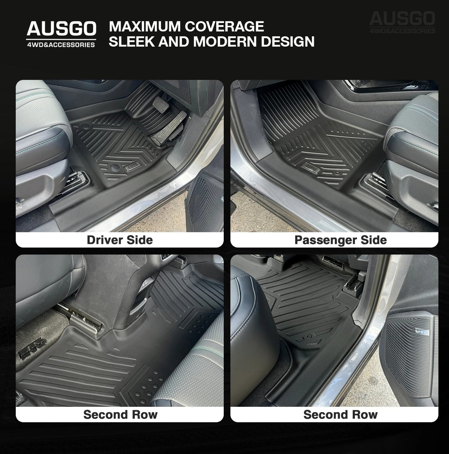 SEALION 6 - 5D Car Floor Mats for BYD SEALION 6 2024-Onwards