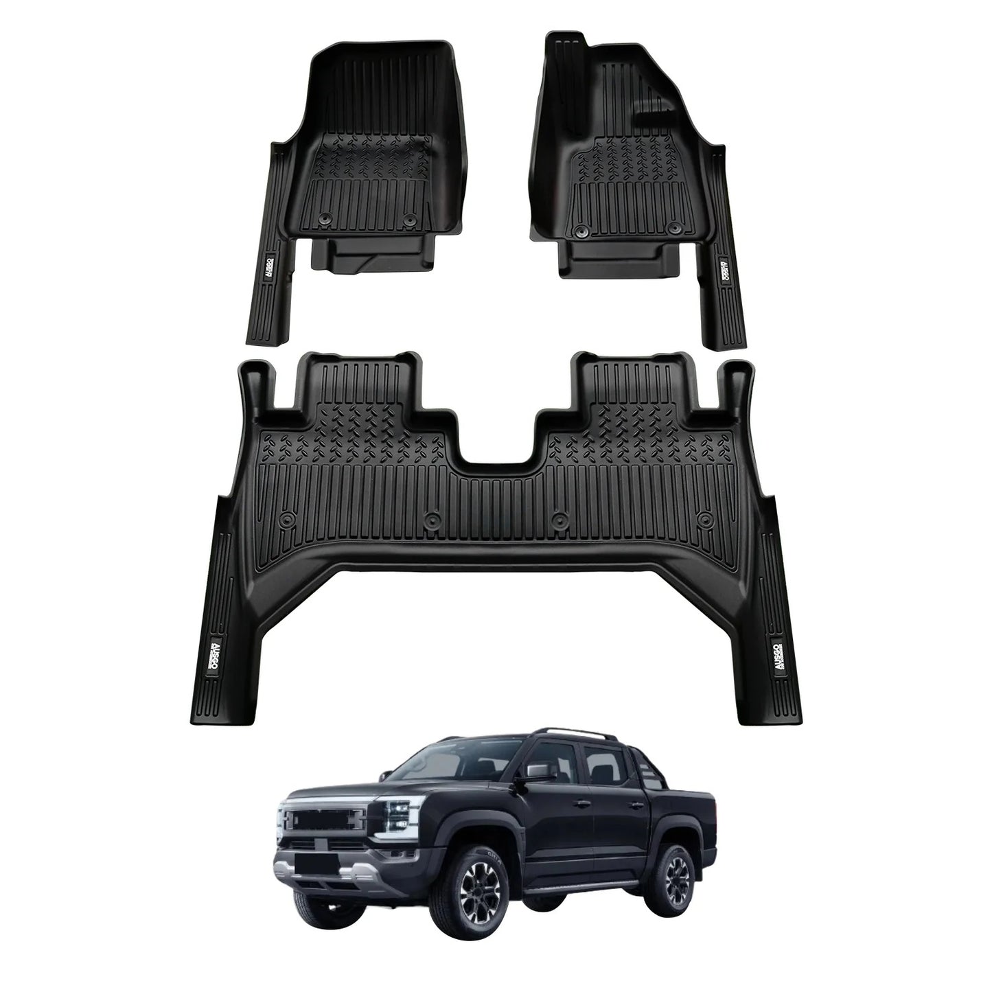 SHARK 6 - 7D Car Floor Mats for BYD Shark 6 2025-Onwards