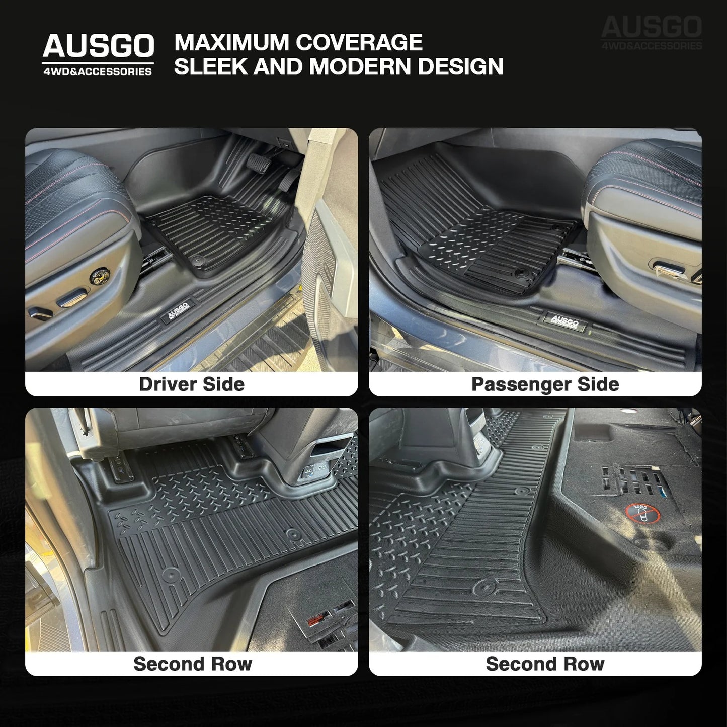 SHARK 6 - 7D Car Floor Mats for BYD Shark 6 2025-Onwards