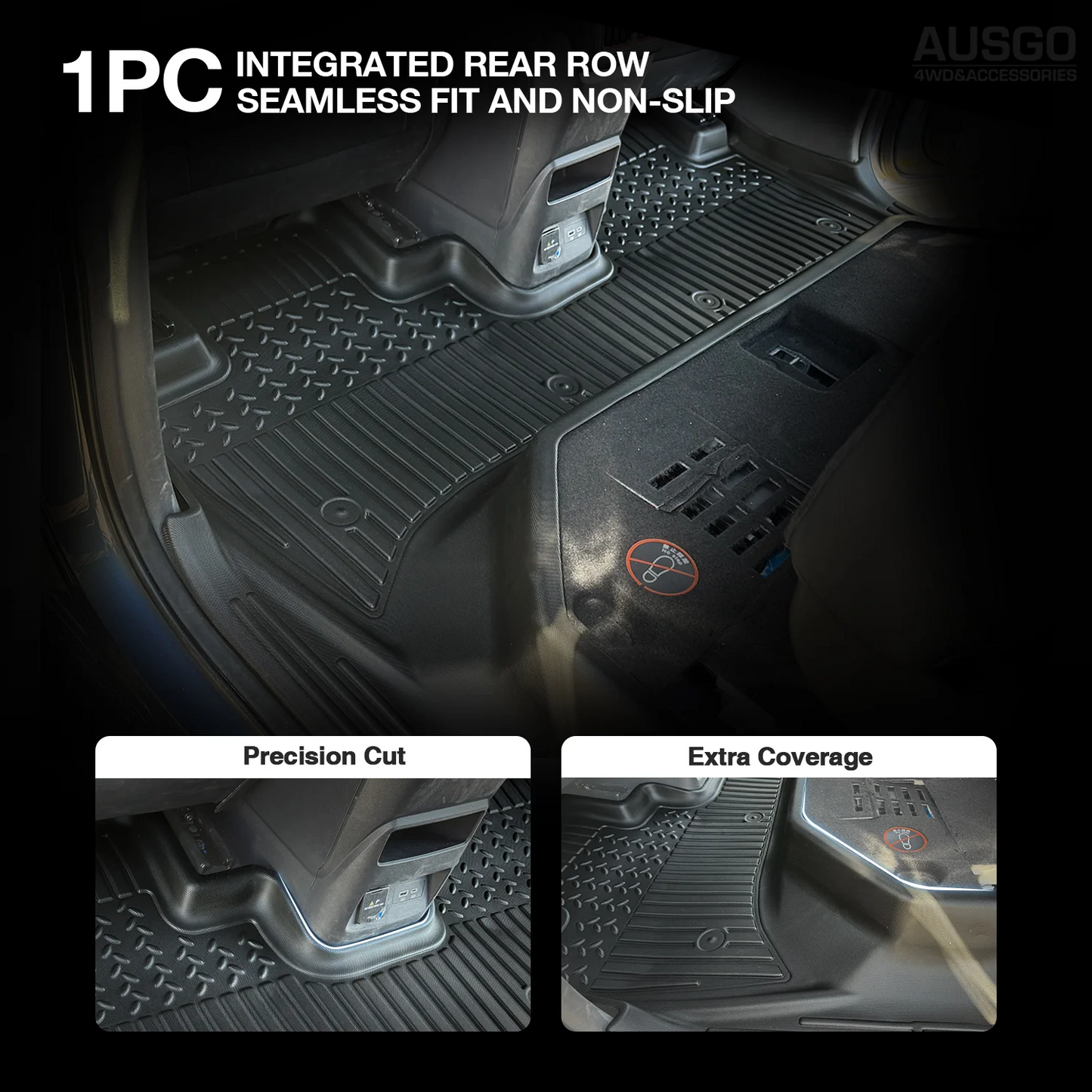 SHARK 6 - 7D Car Floor Mats for BYD Shark 6 2025-Onwards